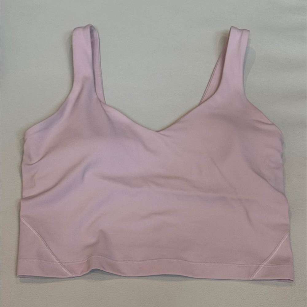 lululemon athletica Align Tank Top, Flush Pink, Size 6 Sports Bra